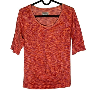 Athleta printed‎ stretch top size M